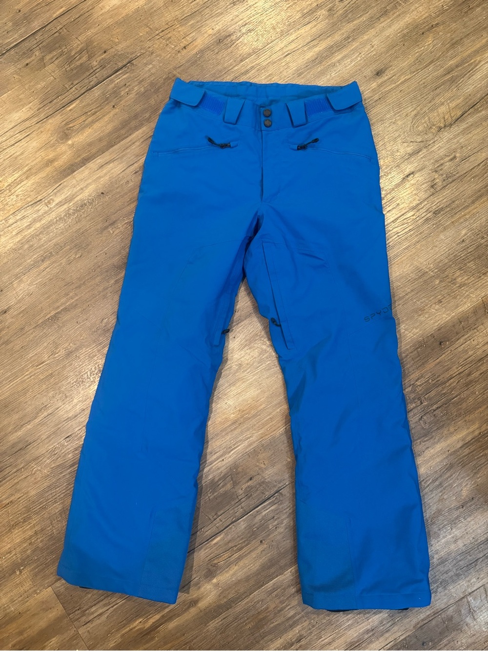 Spyder Activewear Mens Sport Ski Snowboard Pant Blue Sz S